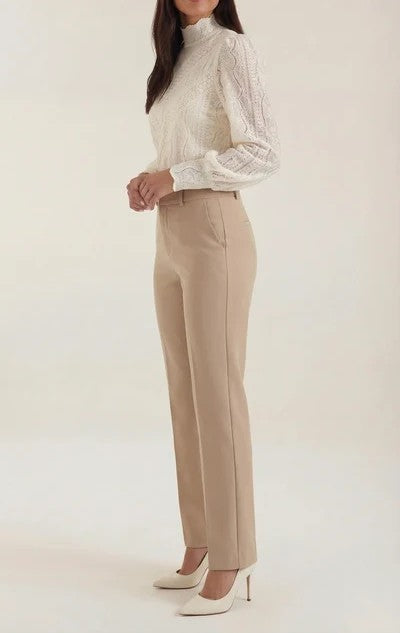 Loretta Textured Long Sleeve Blouse