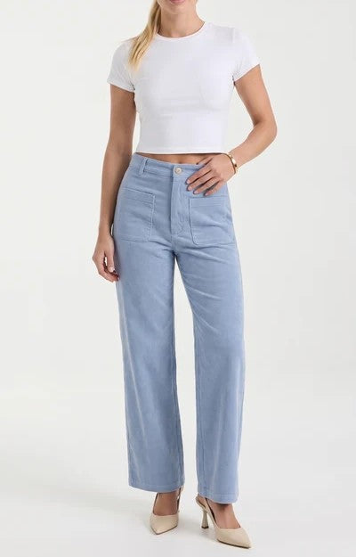 Allison Wide Leg Corduroy Pants