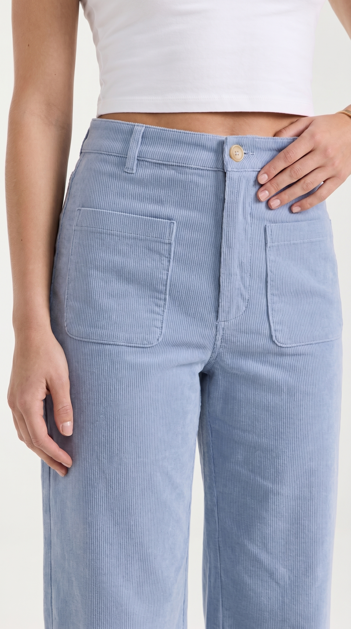 Allison Wide Leg Corduroy Pants