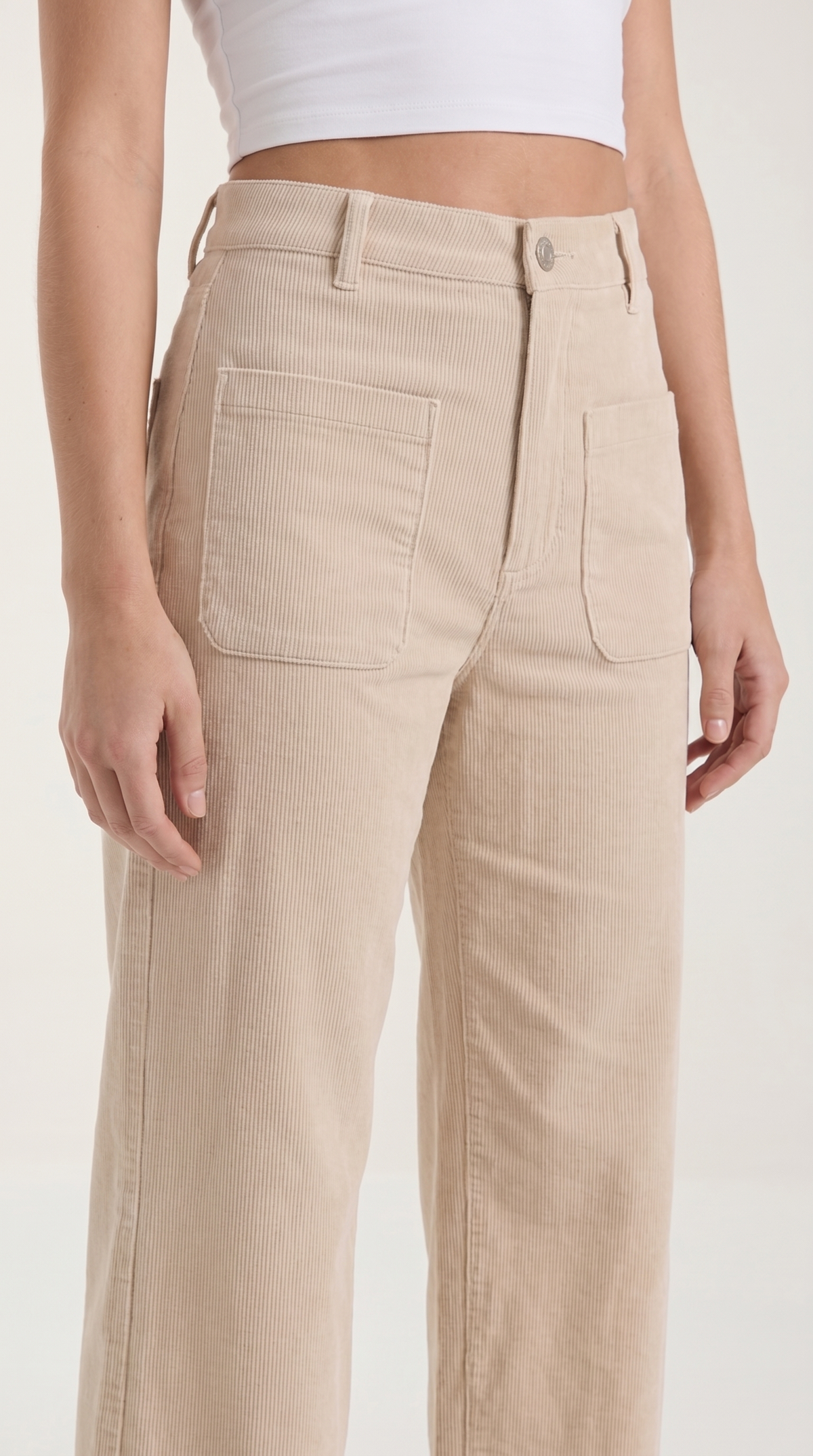 Allison Wide Leg Corduroy Pants