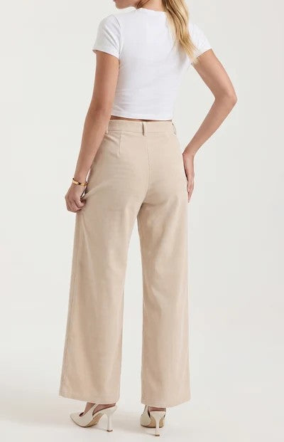 Allison Wide Leg Corduroy Pants