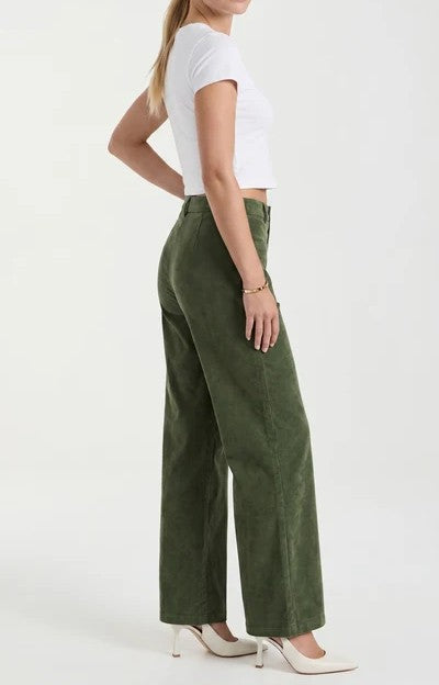 Allison Wide Leg Corduroy Pants