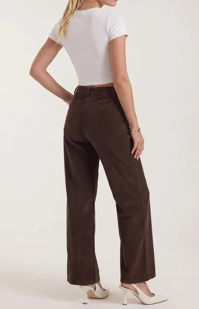 Allison Wide Leg Corduroy Pants