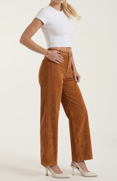 Allison Wide Leg Corduroy Pants