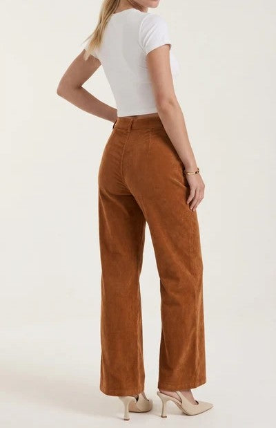 Allison Wide Leg Corduroy Pants