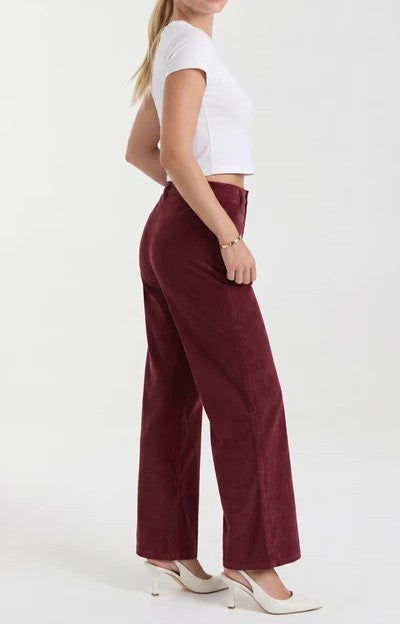 Allison Wide Leg Corduroy Pants