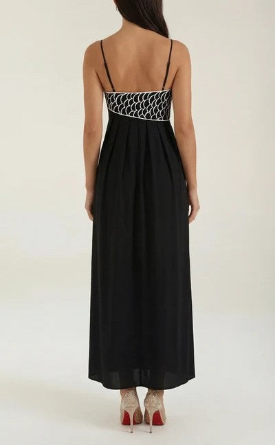 Deborah Embroidered Maxi Dress