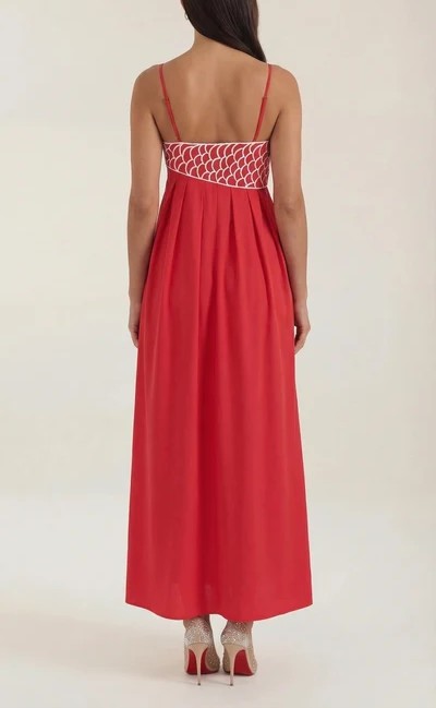 Deborah Embroidered Maxi Dress
