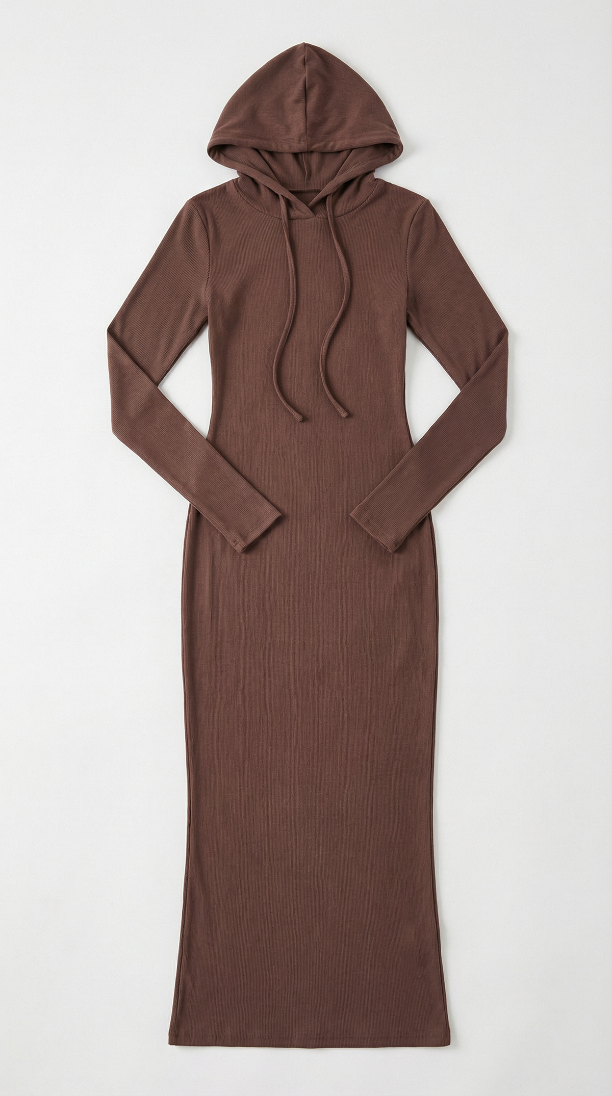 Marilyn Hooded Bodycon Maxi Dress