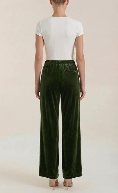 Nadine Velvet Wide Leg Pants