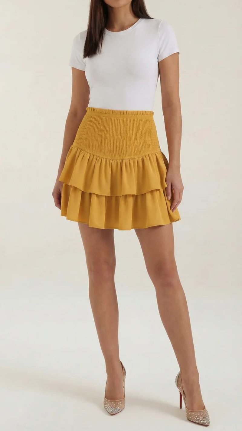 Grace Ruffled Skirt