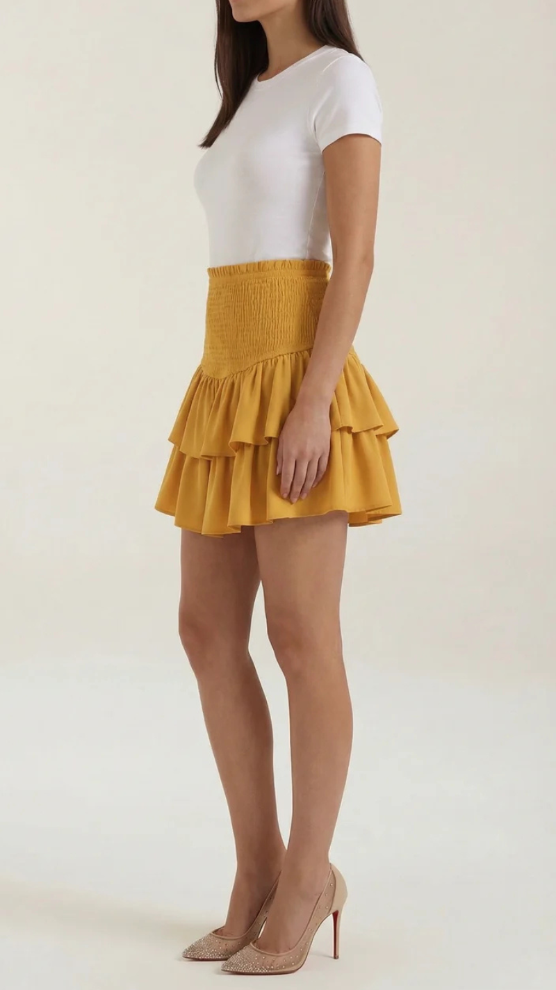 Grace Ruffled Skirt