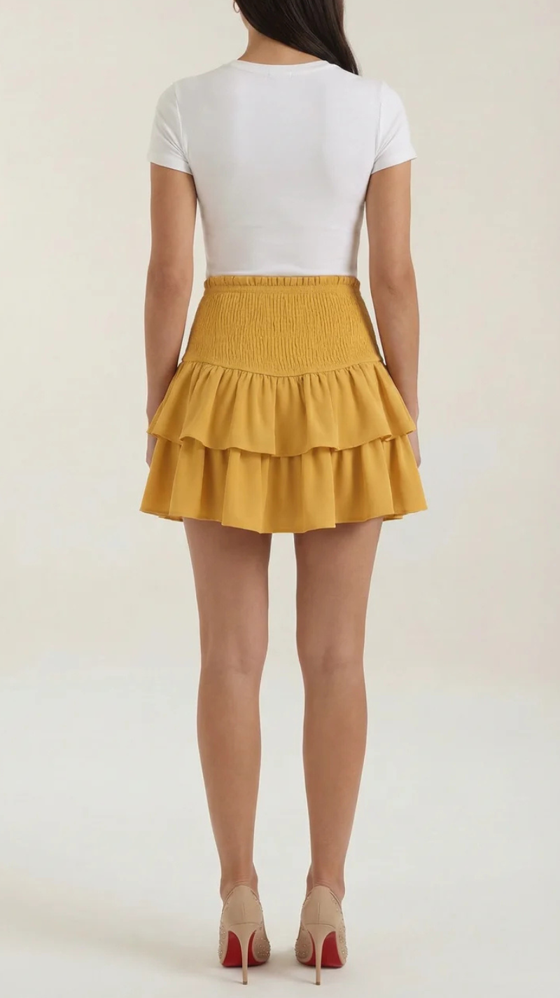 Grace Ruffled Skirt