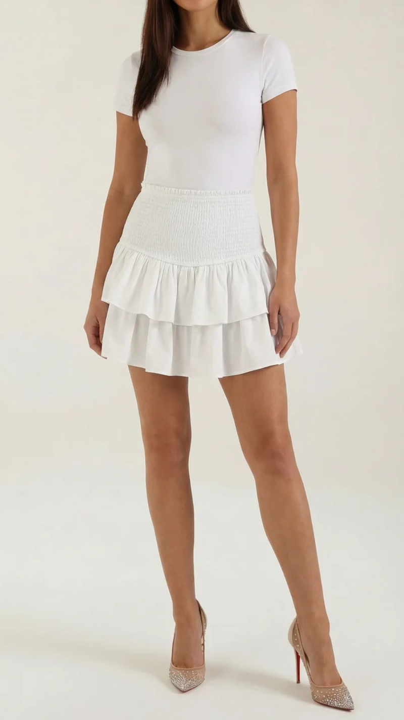 Grace Ruffled Skirt