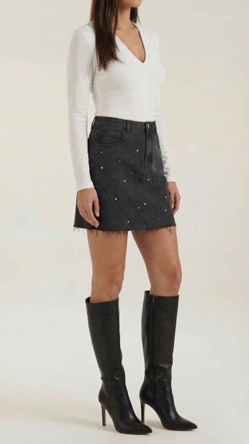 Kaia Denim Skirt