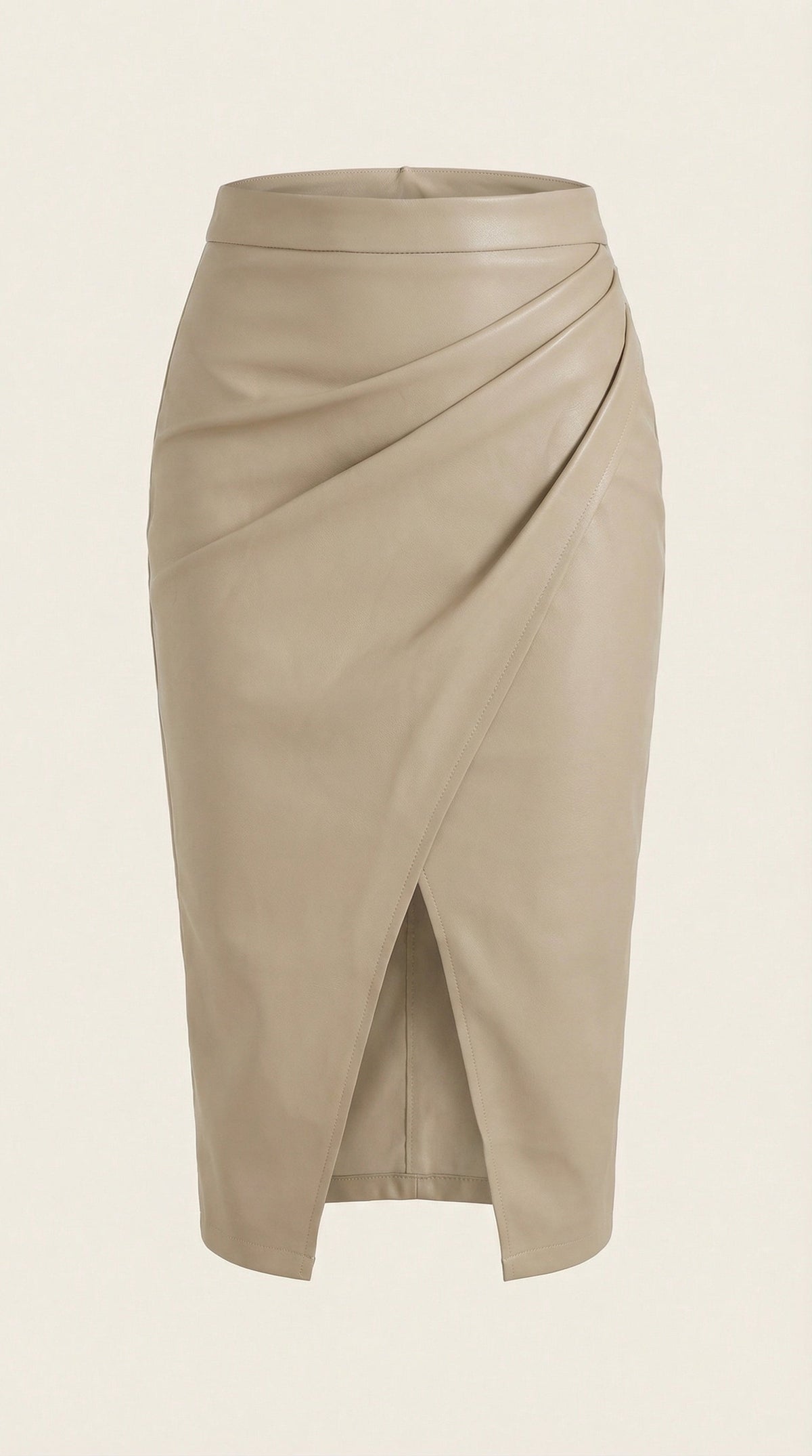 Natalie Draped Midi Skirt