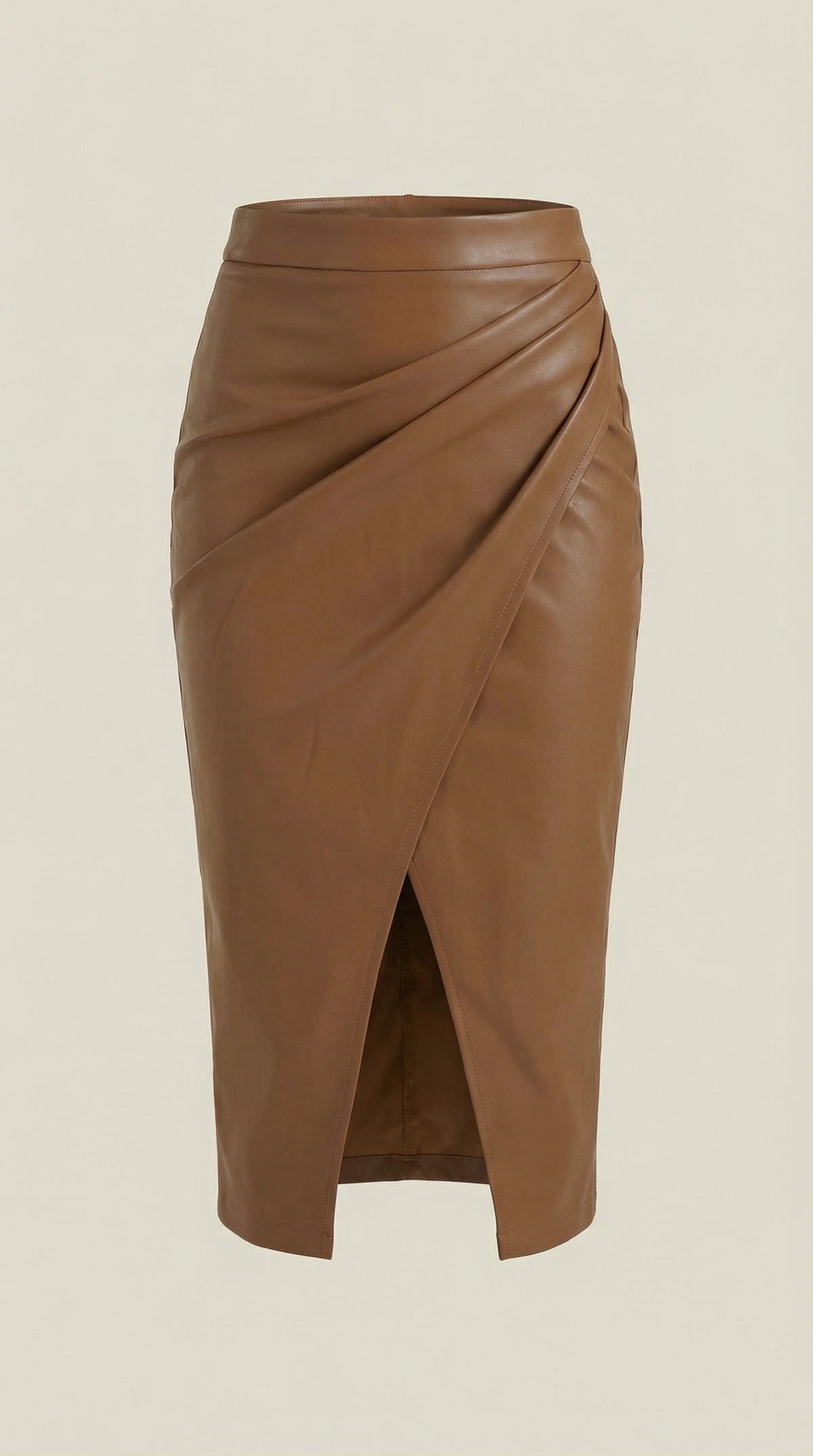 Natalie Draped Midi Skirt