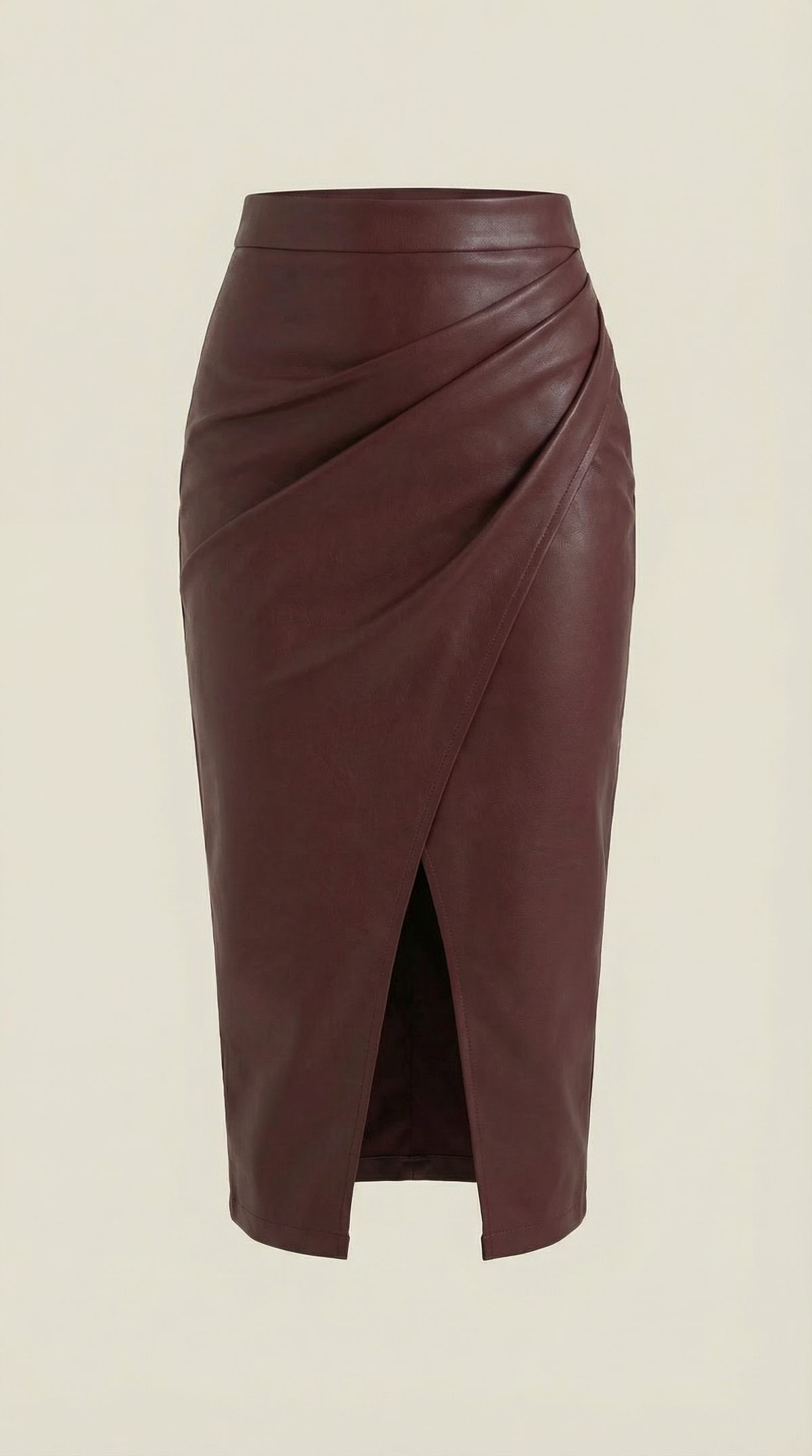 Natalie Draped Midi Skirt
