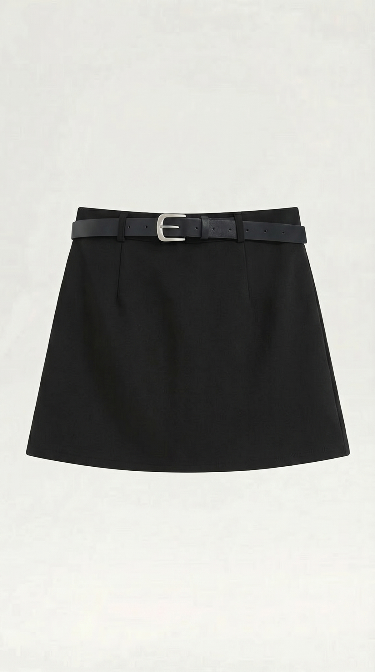 Michele Belted High Waist Mini Skirt